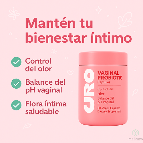 Probióticos URO – Cuidado Íntimo + ENVÍO GRATIS