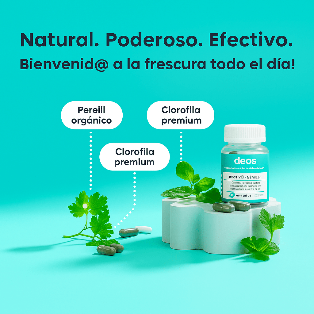 DEOS® - Desodorante corporal cápsulas - ORIGINAL