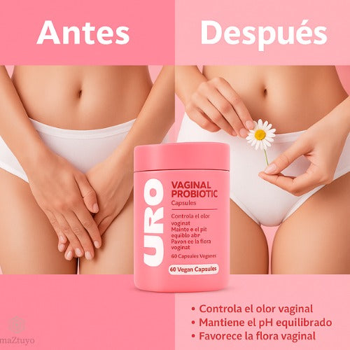 Probióticos URO – Cuidado Íntimo + ENVÍO GRATIS