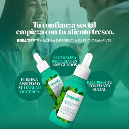 BREATIFY ™ - ELIMINA EL MAL ALIENTO DESDE LA PRIMERA VEZ