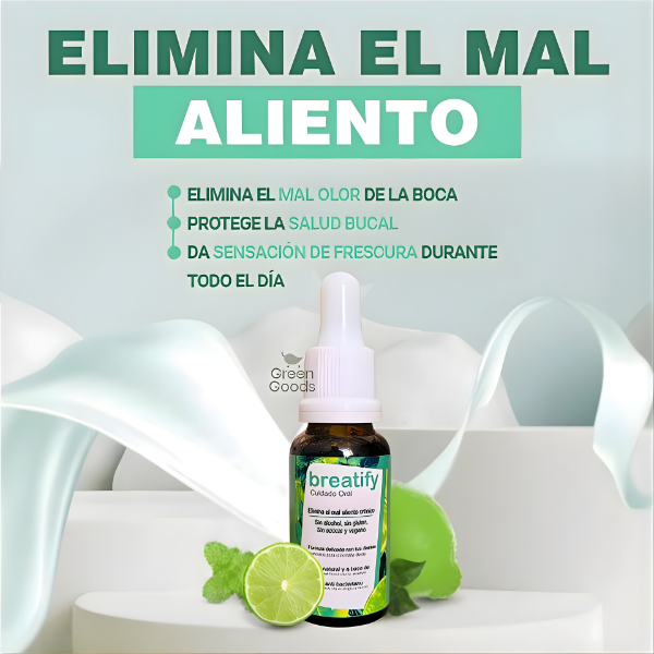 BREATIFY ™ - ELIMINA EL MAL ALIENTO DESDE LA PRIMERA VEZ