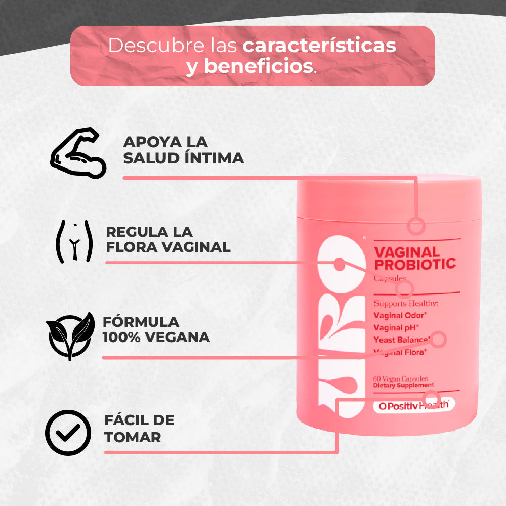 Probióticos URO – Cuidado Íntimo + ENVÍO GRATIS