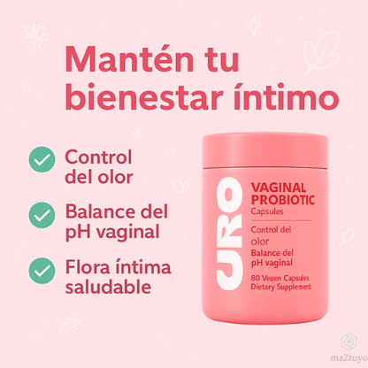 Probióticos URO – Cuidado Íntimo + ENVÍO GRATIS