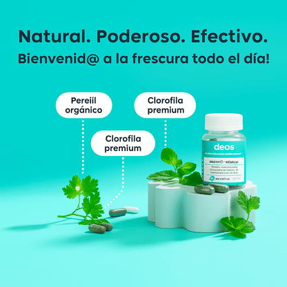DEOS® - Desodorante corporal cápsulas - ORIGINAL