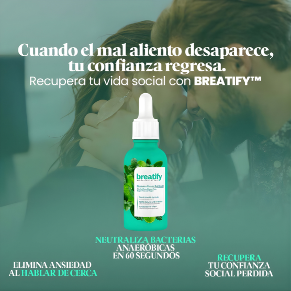 BREATIFY ™ - ELIMINA EL MAL ALIENTO DESDE LA PRIMERA VEZ