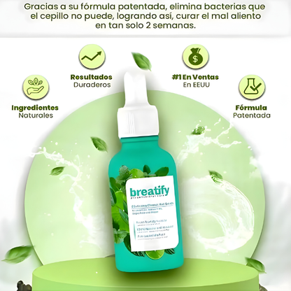BREATIFY ™ - ELIMINA EL MAL ALIENTO DESDE LA PRIMERA VEZ